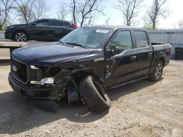 FORD F150 SUPER 2019 with VIN 1FTEW1E58KFC17598 - Photo from auction