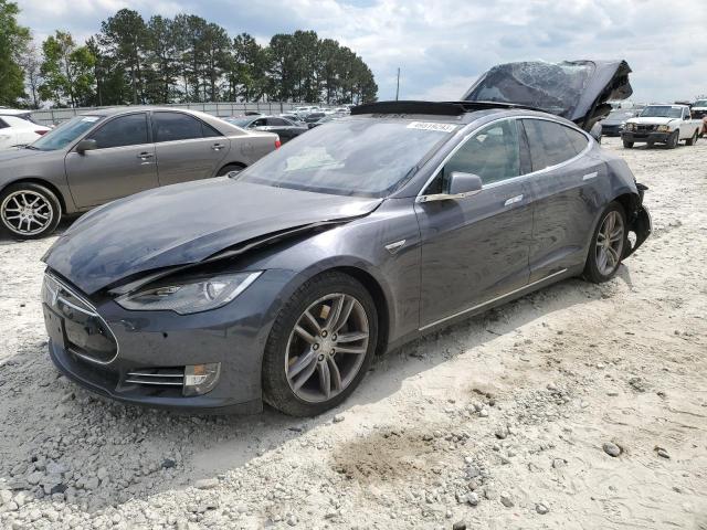 TESLA MODEL S 70 2015 with VIN 5YJSA1S28FF100402 - Photo from auction
