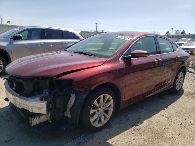 CHRYSLER 200 C 2015 with VIN 1C3CCCCB9FN734025 - Photo from auction
