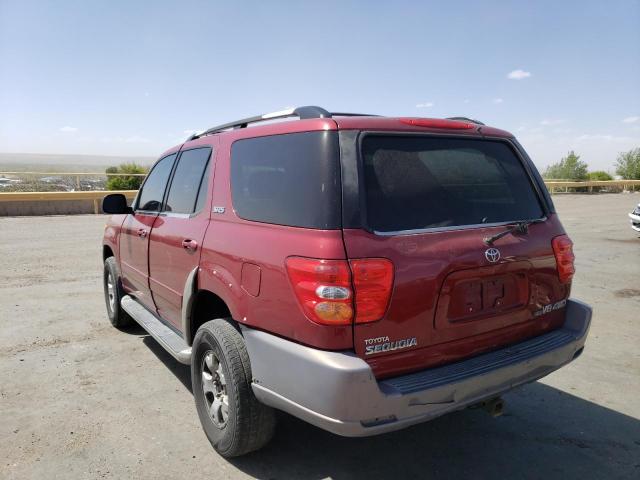 Photo 2 from auction – 2001 TOYOTA SEQUOIA SR with VIN 5TDBT44A01S033850