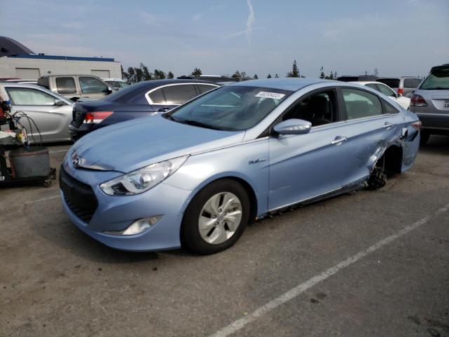 HYUNDAI SONATA HYB 2015 z numerem VIN KMHEC4A41FA120197 - Zdjęcie z aukcji