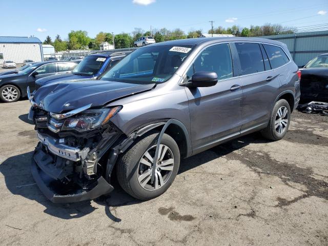 Photo 1 from auction – 2017 HONDA PILOT EXL with VIN 5FNYF6H51HB056143