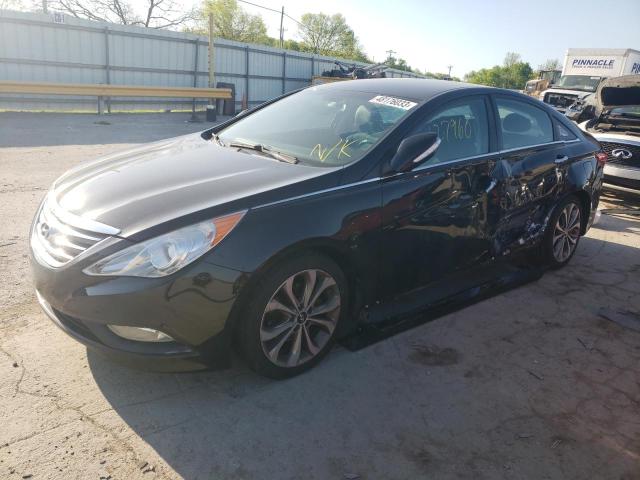 HYUNDAI SONATA SE 2014 with VIN 5NPEC4AC1EH845835 - Photo from auction