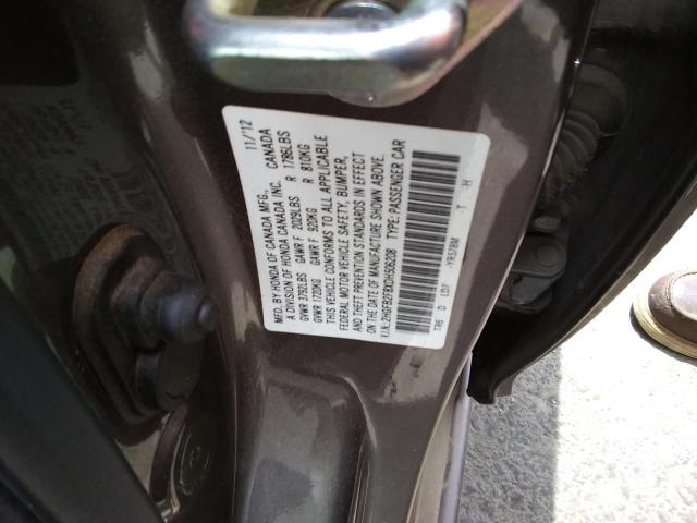 Photo 9 from auction – 2013 HONDA CIVIC EX with VIN 2HGFB2F8XDH506208