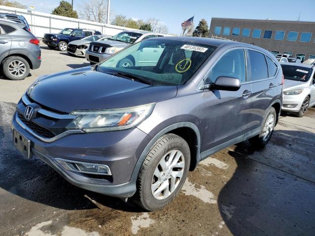 HONDA CR-V EX 2015 with VIN 5J6RM4H50FL031866 - Photo from auction
