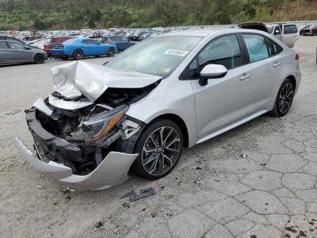 TOYOTA COROLLA LE 2020 with VIN 5YFEPRAE6LP127930 - Photo from auction
