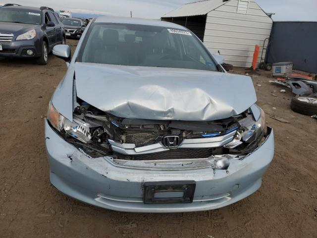 Photo 5 from auction – 2012 HONDA CIVIC HYBR with VIN JHMFB4F37CS005930