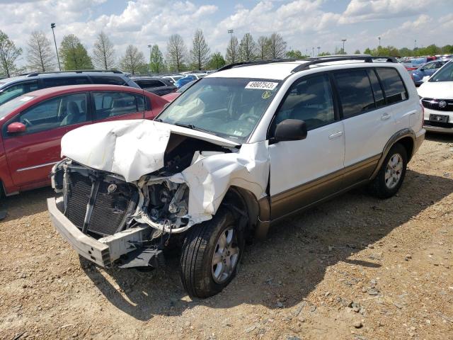 TOYOTA HIGHLANDER 2002 with VIN JTEGF21A720070173 - Photo from auction