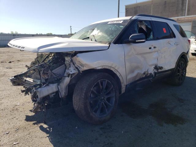 FORD EXPLORER X 2018 with VIN 1FM5K7D81JGB15056 - Photo from auction
