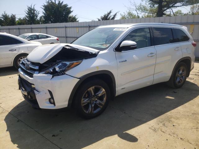 TOYOTA HIGHLANDER 2017 with VIN 5TDDGRFH6HS031941 - Photo from auction