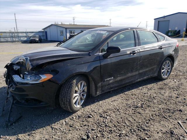 FORD FUSION SE 2017 with VIN 3FA6P0LU7HR358461 - Photo from auction