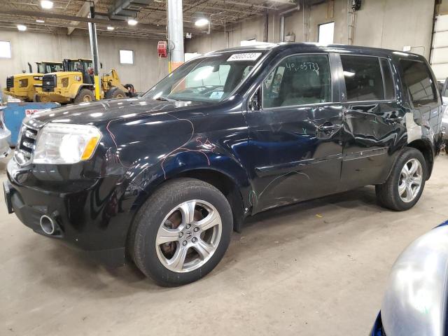 HONDA PILOT EX 2012 with VIN 5FNYF4H43CB024184 - Photo from auction