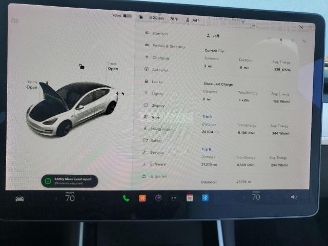 Photo 9 from auction – 2019 TESLA MODEL 3 with VIN 5YJ3E1EA4KF403005