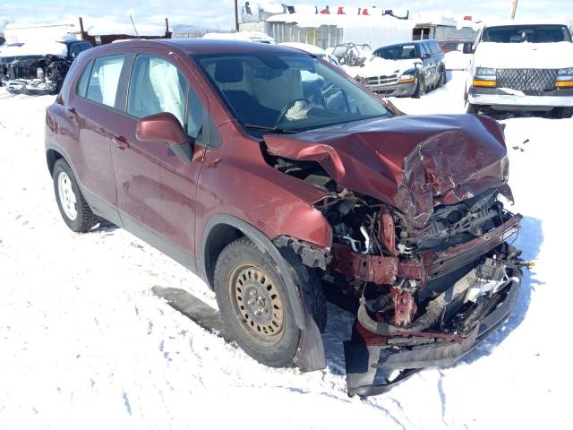 Photo 4 from auction – 2016 CHEVROLET TRAX LS with VIN 3GNCJKSB5GL229623