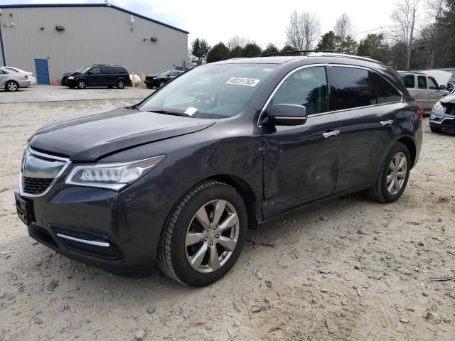 Photo 1 from auction – 2014 ACURA MDX ADVANC with VIN 5FRYD4H85EB028702