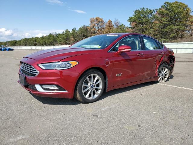 FORD FUSION SE 2017 with VIN 3FA6P0PU4HR371582 - Photo from auction
