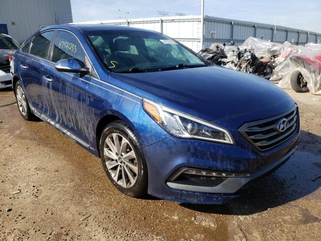 Photo 4 from auction – 2016 HYUNDAI SONATA SPO with VIN 5NPE34AF5GH397399