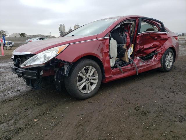 HYUNDAI SONATA GLS 2014 with VIN 5NPEB4AC3EH893355 - Photo from auction