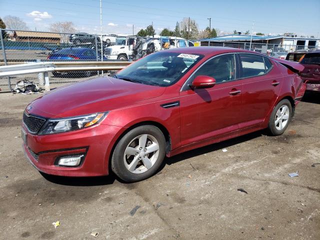 KIA OPTIMA LX 2014 with VIN 5XXGM4A72EG338530 - Photo from auction