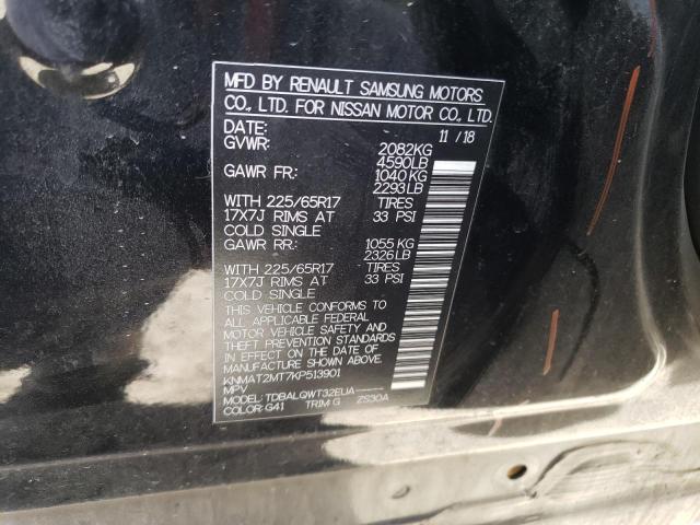 Photo 14 from auction – 2019 NISSAN ROGUE S with VIN KNMAT2MT7KP513901