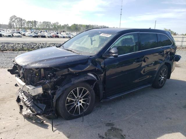 TOYOTA HIGHLANDER 2018 with VIN 5TDJZRFH7JS493766 - Photo from auction