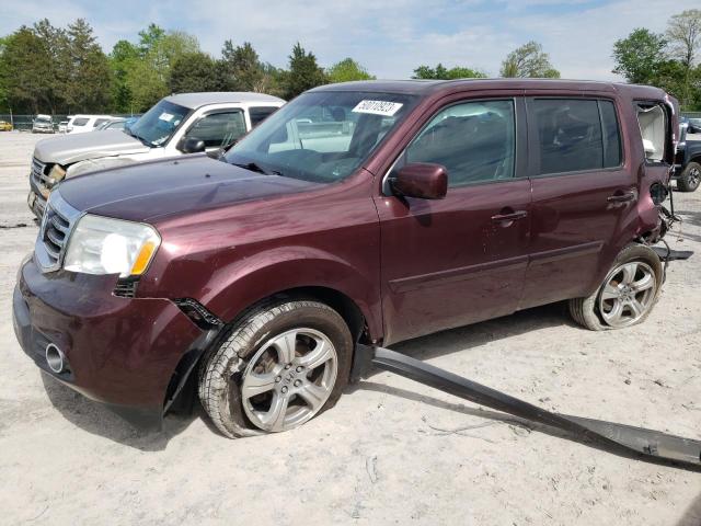 HONDA PILOT EXL 2014 con VIN 5FNYF4H54EB022522 - Foto de la subasta