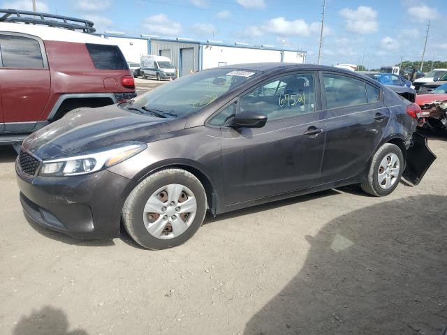 KIA FORTE LX 2018 with VIN 3KPFK4A77JE167956 - Photo from auction
