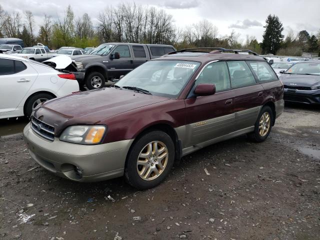 SUBARU LEGACY OUT 2001 with VIN 4S3BH686X17630209 - Photo from auction