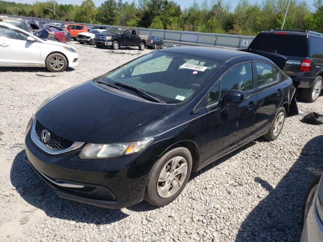 Photo 1 from auction – 2013 HONDA CIVIC LX with VIN 19XFB2F53DE053582
