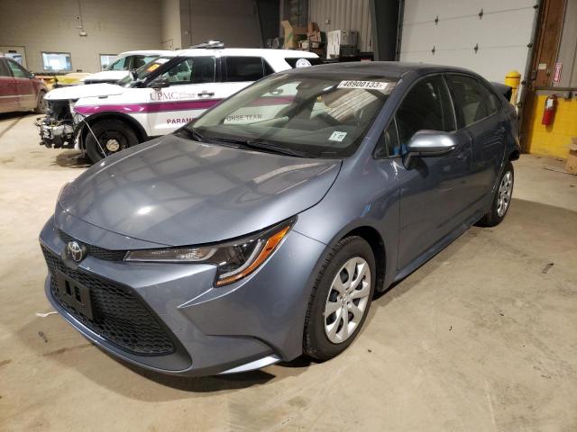 TOYOTA COROLLA LE 2022 with VIN JTDEPMAE3N3025161 - Photo from auction