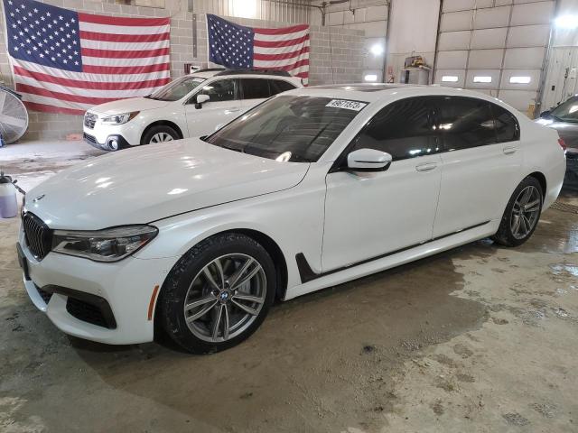 BMW 750I XDRIV 2019 with VIN WBA7F2C56KB239752 - Photo from auction