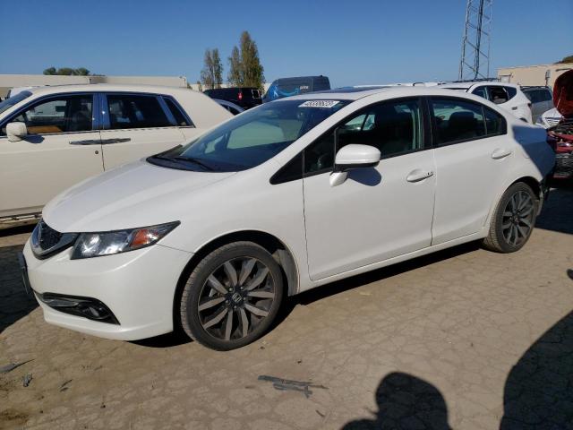 HONDA CIVIC EXL 2015 with VIN 19XFB2F95FE259329 - Photo from auction