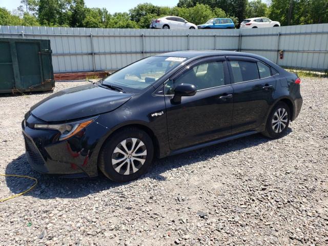 TOYOTA COROLLA LE 2021 with VIN JTDEAMDE9MJ003740 - Photo from auction