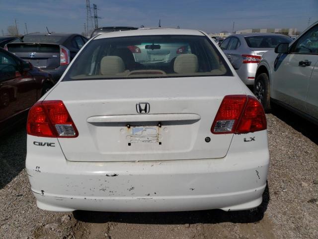 Photo 6 from auction – 2004 HONDA CIVIC LX with VIN 2HGES155X4H613045