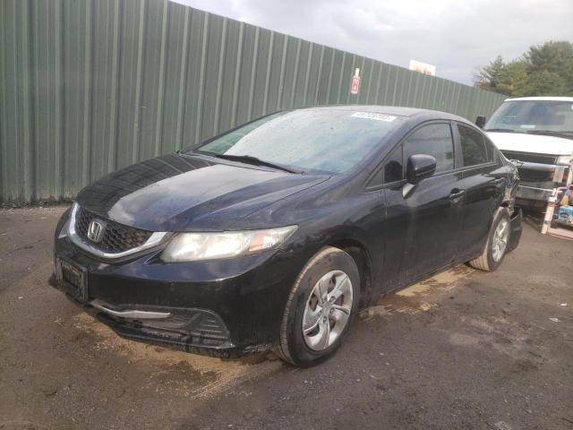 HONDA CIVIC LX 2014 with VIN 19XFB2E50EE020493 - Photo from auction