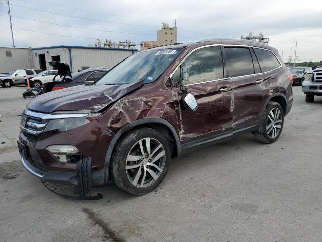 HONDA PILOT TOUR 2016 with VIN 5FNYF5H95GB008964 - Photo from auction