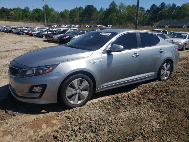 KIA OPTIMA HYB 2015 with VIN KNAGN4AD2F5090124 - Photo from auction