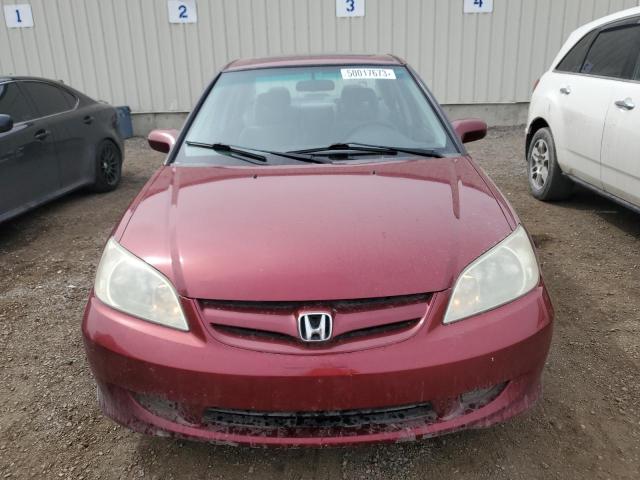 Photo 5 from auction – 2005 HONDA CIVIC EX with VIN 2HGES16805H015038