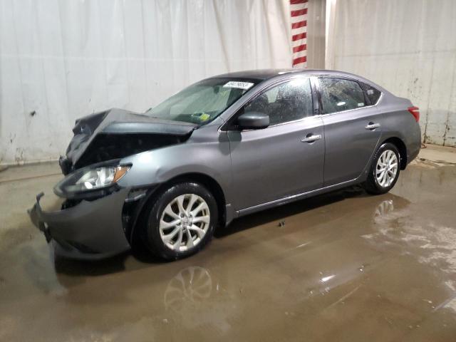 NISSAN SENTRA S 2018 with VIN 3N1AB7AP1JL637103 - Photo from auction