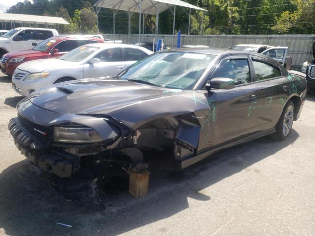 DODGE CHARGER R/ 2021 with VIN 2C3CDXCT1MH521959 - Photo from auction
