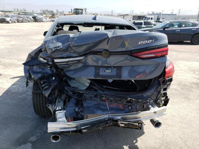 Photo 6 from auction – 2022 BMW 228I with VIN WBA53AK05N7L14755