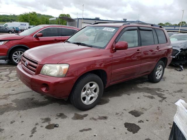 TOYOTA HIGHLANDER 2006 with VIN JTEGD21AX60155259 - Photo from auction