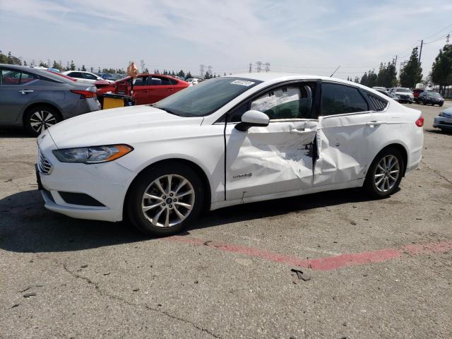 FORD FUSION SE 2017 with VIN 3FA6P0LU9HR385614 - Photo from auction