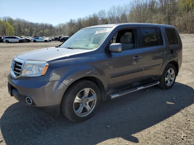 HONDA PILOT EX 2014 with VIN 5FNYF4H41EB036272 - Photo from auction