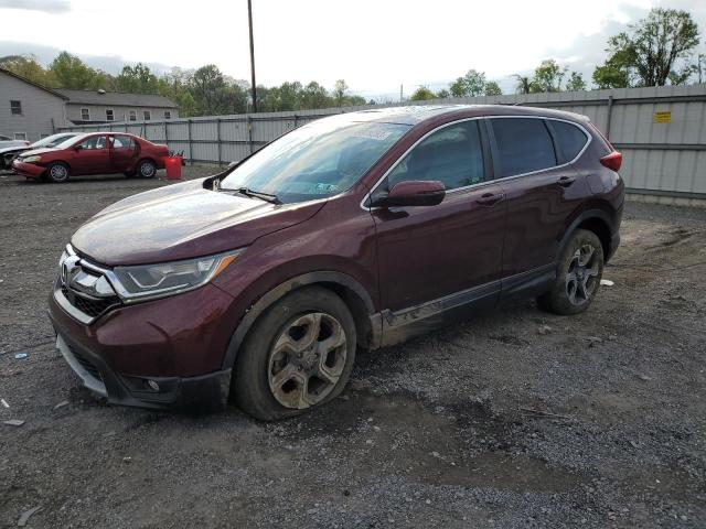 HONDA CR-V EX 2018 with VIN 7FARW2H56JE035151 - Photo from auction