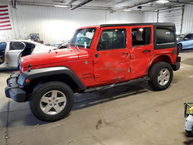 JEEP WRANGLER U 2015 with VIN 1C4BJWDG9FL761374 - Photo from auction