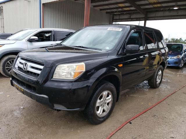 HONDA PILOT LX 2007 with VIN 5FNYF28137B024119 - Photo from auction