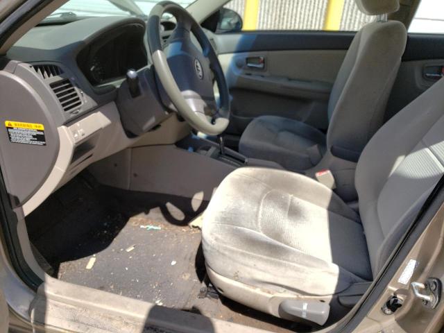 Foto 7 de la subasta – 2008 KIA SPECTRA EX con VIN KNAFE121485494902