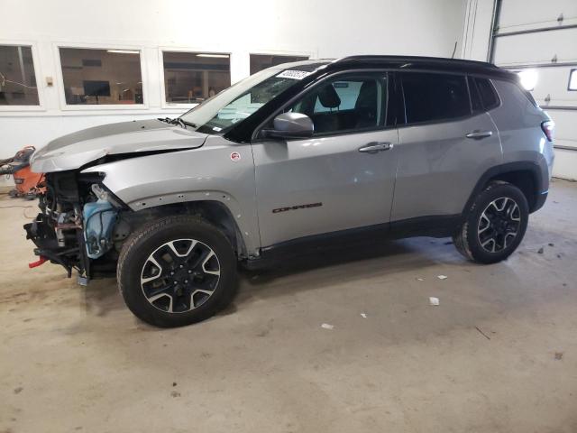 JEEP COMPASS TR 2020 with VIN 3C4NJDDB1LT106678 - Photo from auction