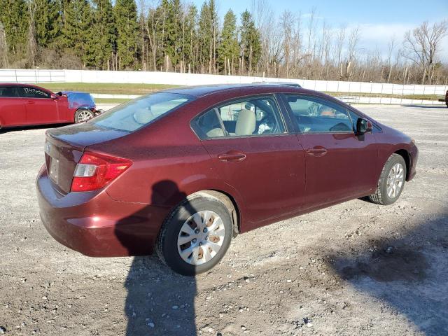 Photo 3 from auction – 2012 HONDA CIVIC LX with VIN 2HGFB2F52CH534752